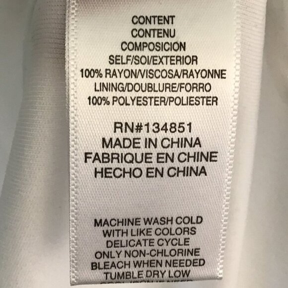 Chanler Henry Sleeveless Deep V-Neck Dress with Ruffle Size L - Picture 11 of 11